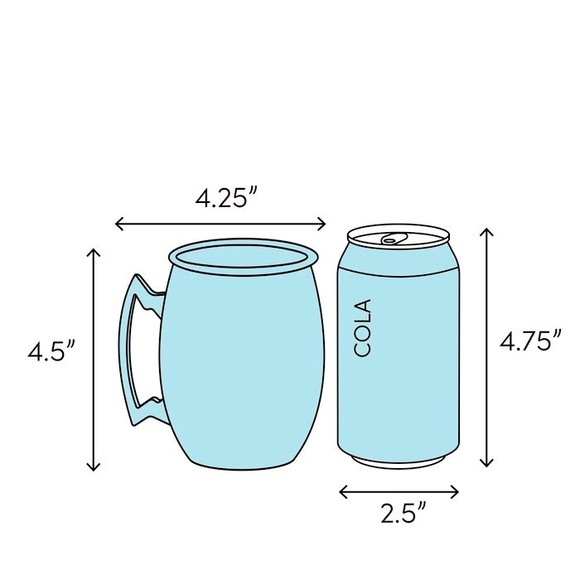 Old Dutch International, Ltd. ODI Solid Copper Moscow Mule Monogrammed Mug “N” - Picture 4 of 4